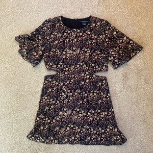French Connection Cut-out Flowy Dress, Size 12